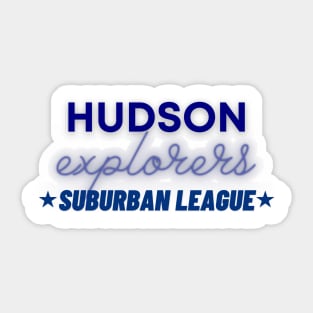 Hudson Explorers Sticker